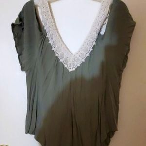 Charlotte Russe Off the Shoulder Top